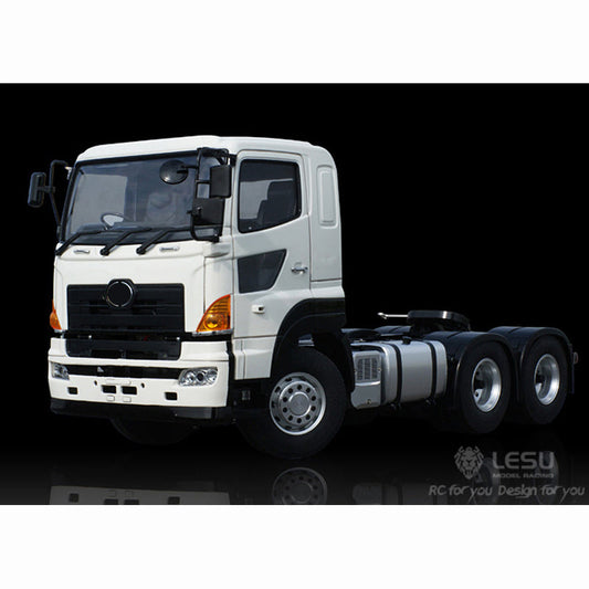 TOUCAN RC HOBBY LESU HO700 1/14 6x4/4x2 Remote Control Tractor Truck Metal Chassis 2 Speed Transmission 540 Brushed Motor for RC Hobbyists