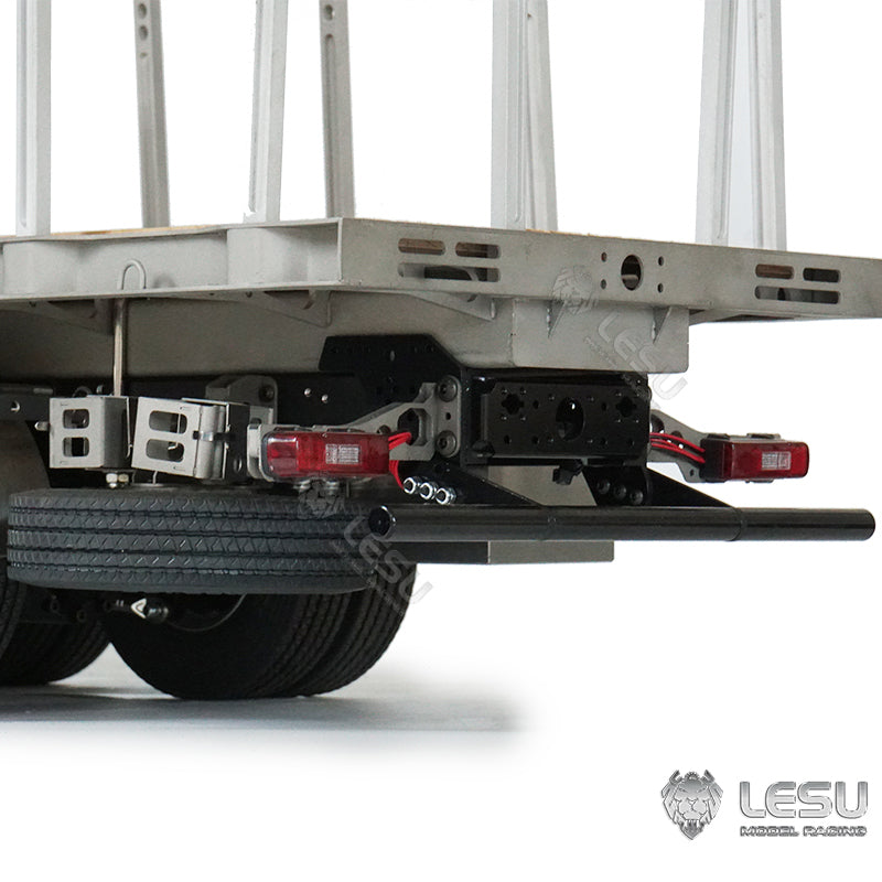 TOUCAN RC HOBBY 2Speed LESU 1/14 RC Flatbed Timber Truck VM FE Remote Control Lorry Car 6x4 Metal Chassis RWD Model Vehicle Light Sound Motor