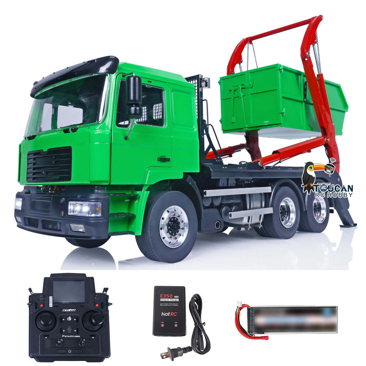 JXMODEL 1/14 6x4 Metall RC Hydraulische Absetzkipper Autos Ferngesteuerter Muldenkipper Schwenkarme RTR VL18U F2000 PL18EV