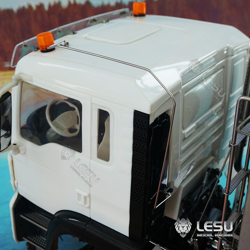 TOUCAN RC HOBBY LESU 1/14 Scale 8*8 Metal Chassis TGS Hydraulic Dumper Truck Construction Vehicle Light Sound System Motor ESC