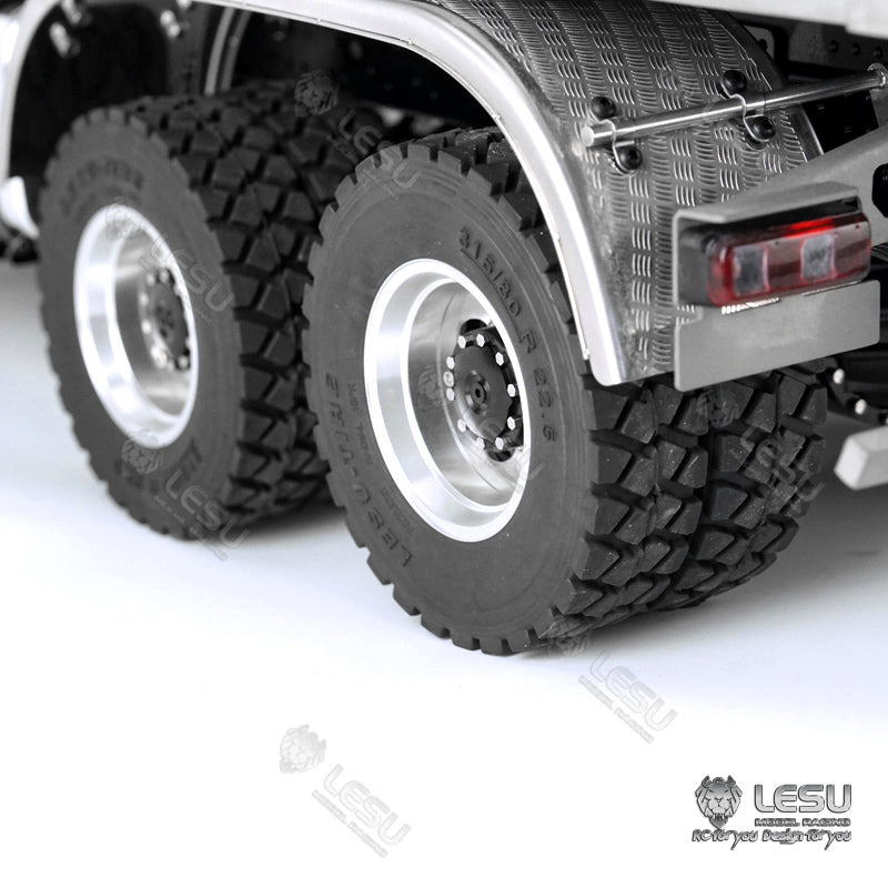 TOUCAN RC HOBBY BEST SELLING LESU 1/14 3363 3348 6*6 RC Dump Truck Hydraulic System Valve Pump Metal Cylinder Motor Bcuket W/O Cabin ESC Servo