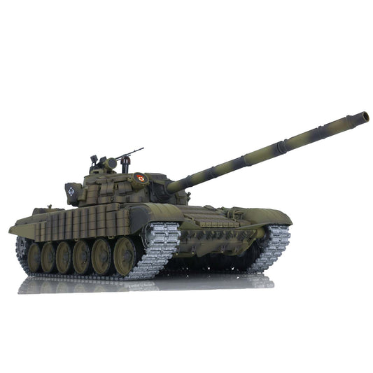 TOUCAN RC HOBBY Henglong 1/16 TK7.0 Promotion 3939 Russian T72 RTR RC Tank with Armored BB IR Smoke 360 Degrees Turret Metal Gearbox Tracks Sprockets Idlers Wheels