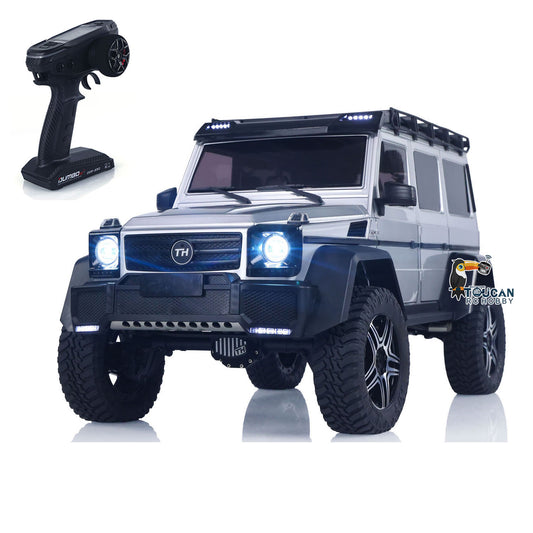 1/8 TRACTION HOBBY Ferngesteuertes Geländefahrzeug KM5 RC Crawler Portalachse Differentialsperre AWD 2-Gang-Getriebe 775 Bürstenmotor