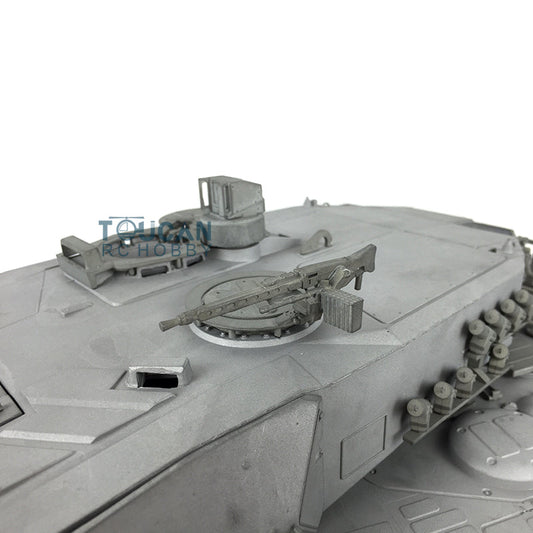 TOUCAN RC HOBBY 1/16 Scale Henglong German Leopard2A6 RC Tank Model 3889 Full Metal Machine Gun Radio Control Tank Model Spare Parts DIY