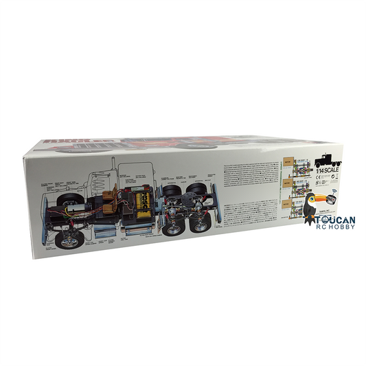 TAMIYA 1/14 Maßstab 6x4 RC Sattelzugmaschine Ferngesteuertes Baufahrzeug KIT 540 King Hauler 56301 DIY Hobby Modelle