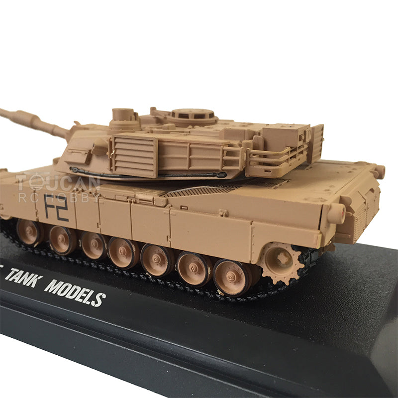 TOUCAN RC HOBBY Henglong 1/72 Plastic 3818 Germany Tiger 1 3918 USA Abrams M1A2 Static Tank Model Display Model for Military Collection Enthusiasts