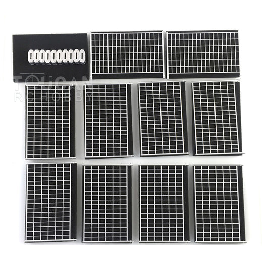 TOUCAN RC HOBBY Kabolite Plastic GPS/ Metal Oil Cylinder Guard Plate/Fence/Construction Site Barrier for 1/14 K970 RC Hydraulic Excavator Truck Model