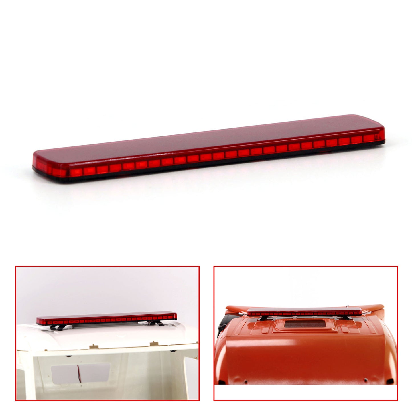 BITRC LED-Kabinenwarnleuchte 24-Modus für TAMIYA 1/14 RC-LKW-Traktor-LKW-Modelle DIY Dupmer Auto-Ersatzteile