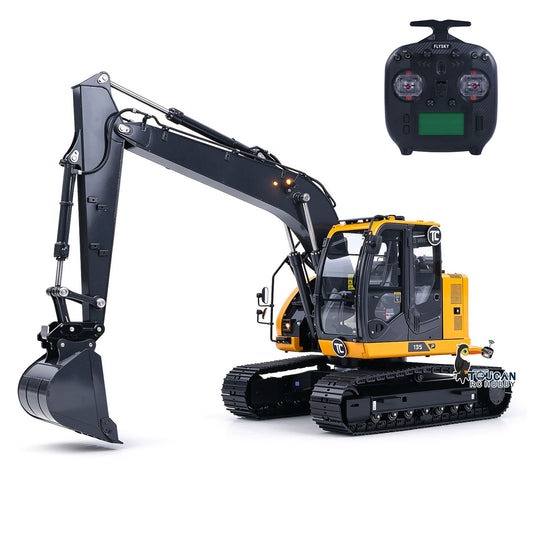 TOUCAN RC HOBBY SFROG ZX135US LITE Metal 1/14 Digger RC Hydraulic Excavator 3CH Valve Brushless ESC Motor for Backyard Adventures