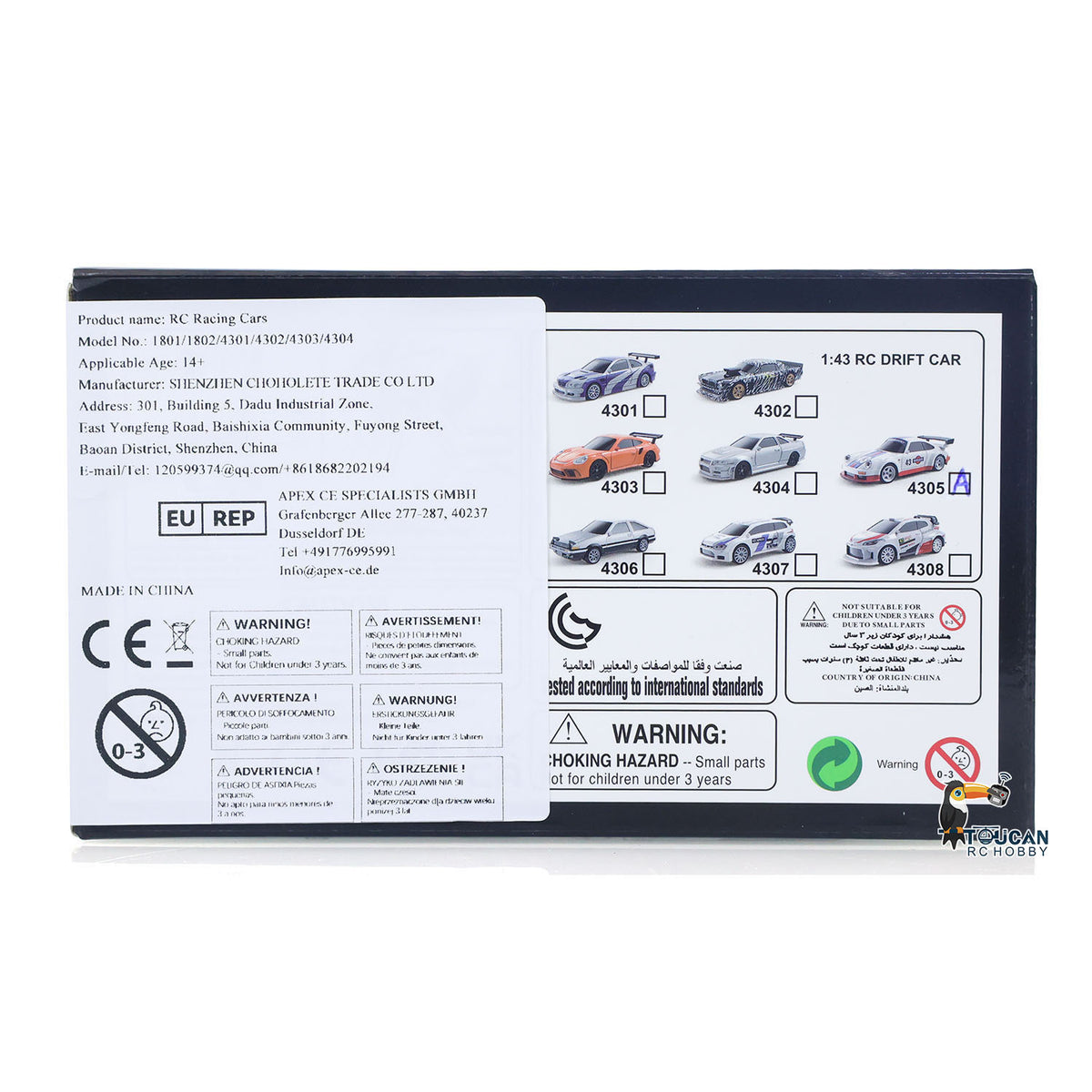 1/43 2,4G Funksteuerung Drift Auto Rennfahrzeuge High Speed 15KM/H 4WD Mini Auto Modell Batterie Lichter RTR Kinder Spielzeug Geschenk