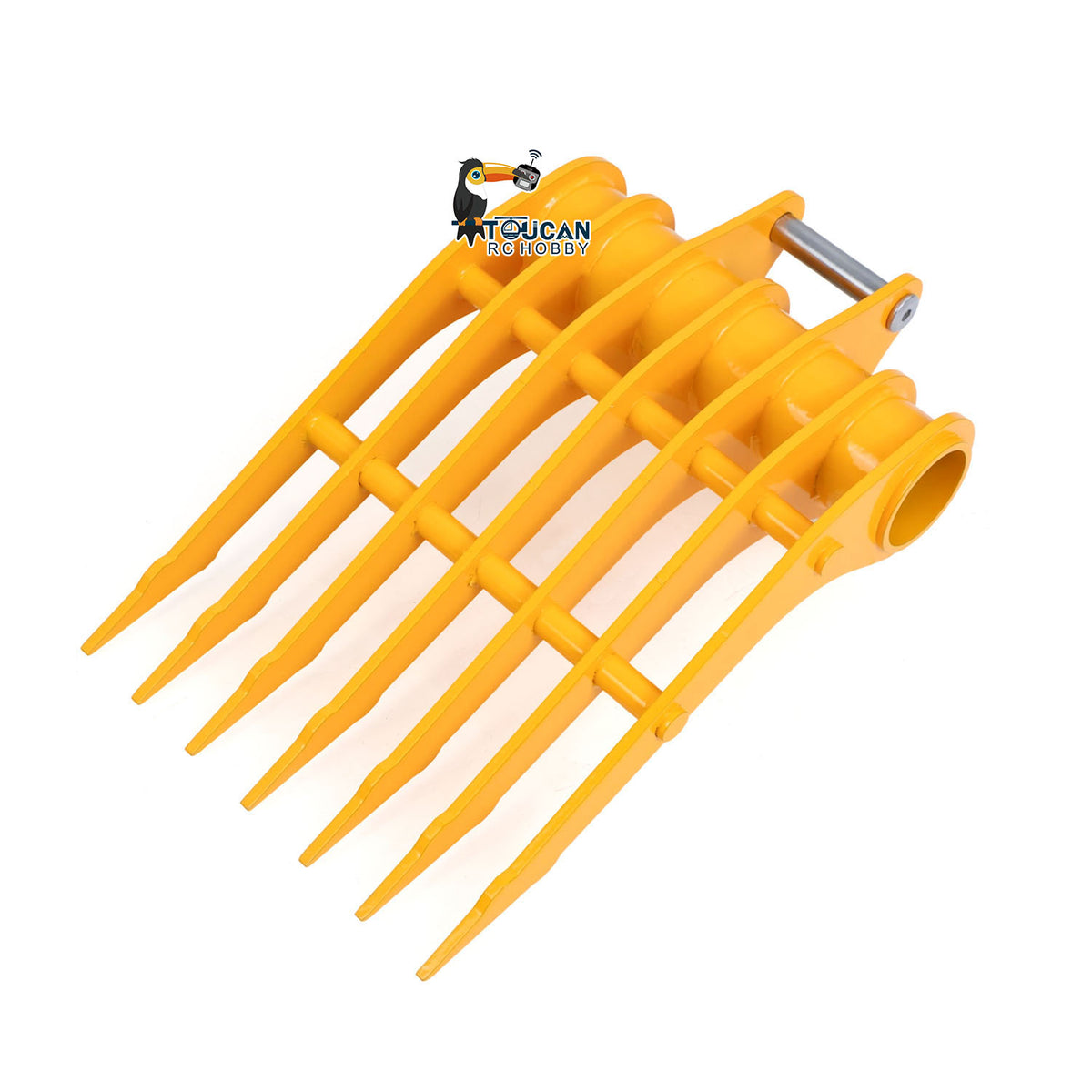 TOUCAN RC HOBBY Metal Trapezoidal/Narrow Toothless/Toothed/Rake/Grille/Bucket for 1/12 Remote Control Hydraulic Excavator 323GX RC Heavy Machine Digger DIY Construction Vehicle