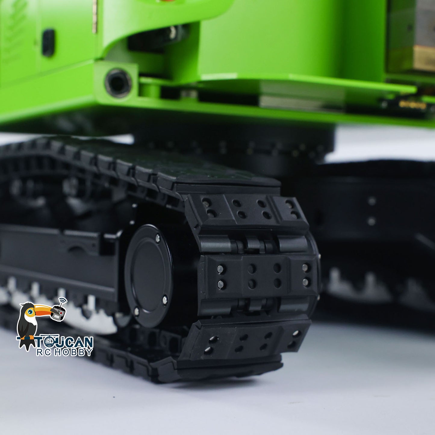 Verbesserter 1/14 RC Hydraulikbagger LR 914 5-Wege-Ventil Elektrobagger Modell RTR Baufahrzeug Frsky X14 Funkbatterie