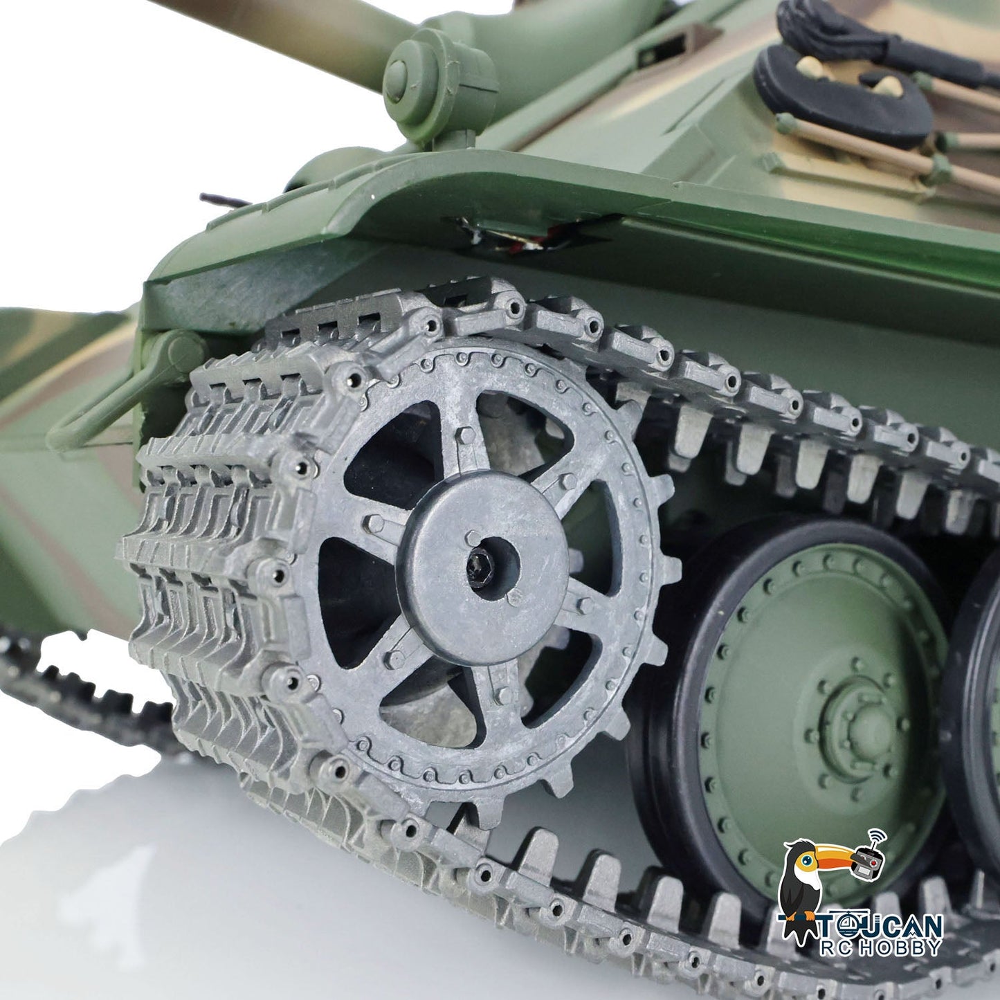 Henglong 1/16 TK7.0 Promotion German Jadpanther 3869 RTR RC Tank FPV Infrared Combat Smoke BB Unit Metal Sprockets Idlers Wheels Tracks Steel Gearbox