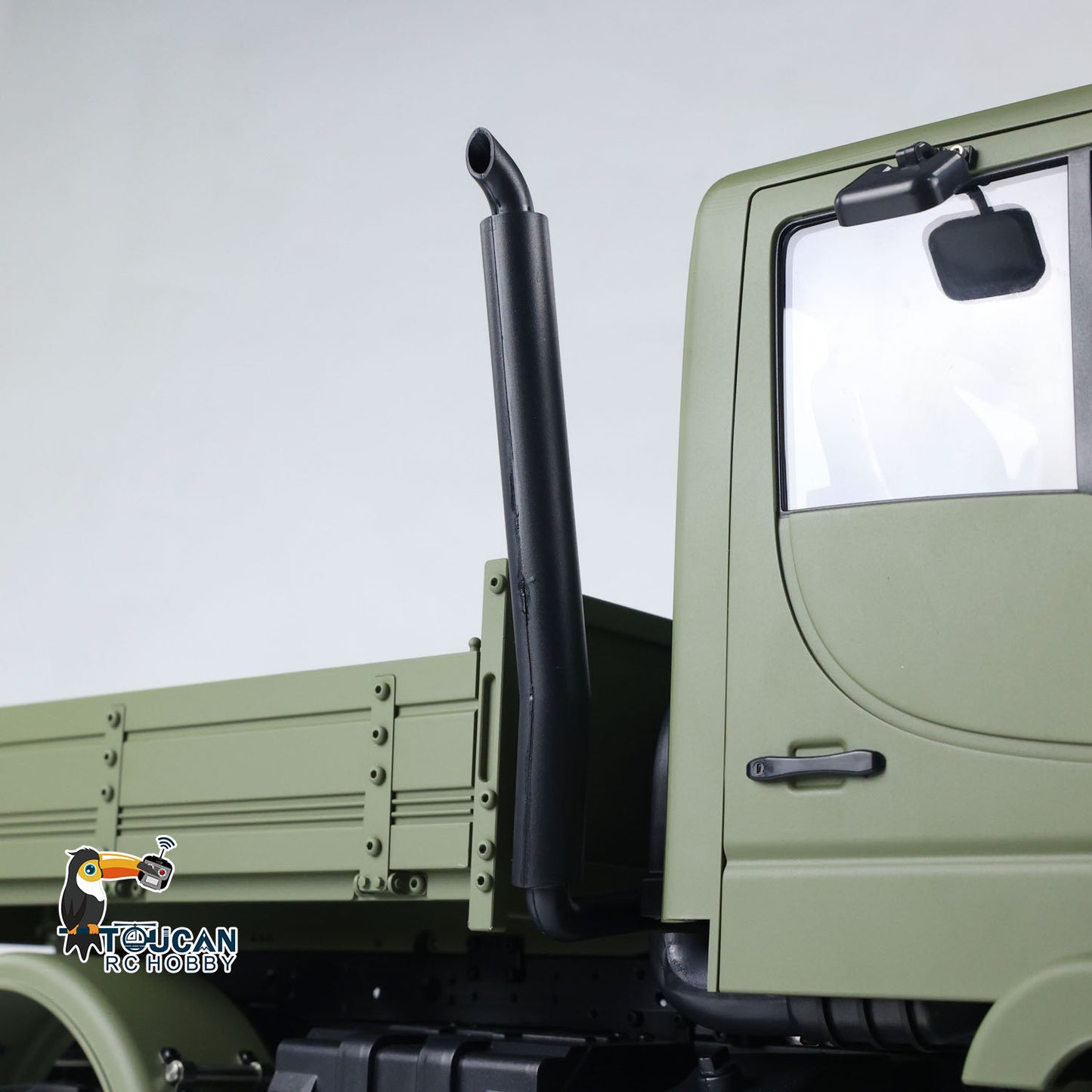 1/10 Metalleimer RC Geländewagen U423 4x4 Fernbedienung Crawler Auto Modell Licht Sound