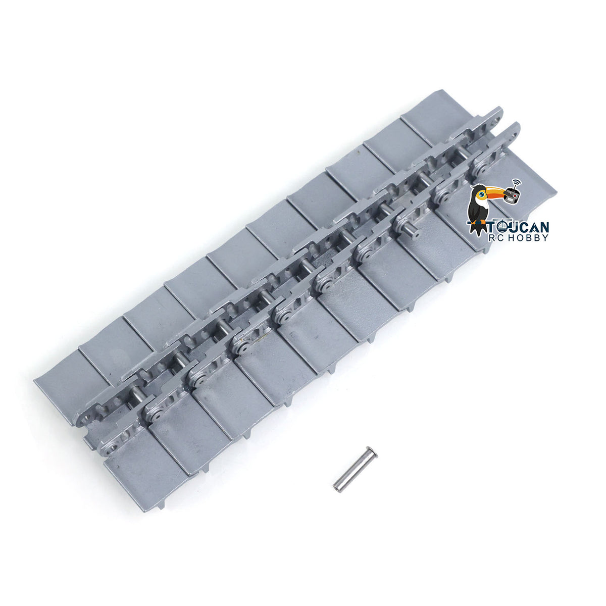 TOUCAN RC HOBBY JDM Metal Tracks Upgrade Parts for 1/14 RC Bulldozer Hydraulic Construction Vehicle Scale DIY Model Accessories