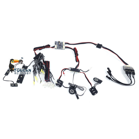 Capo 3V 60mA Speziallichter Hub Kit Lichtsystem für ferngesteuerte Drift-Rennfahrzeuge im Maßstab 1/8, Autos, R-34, Ersatzteile