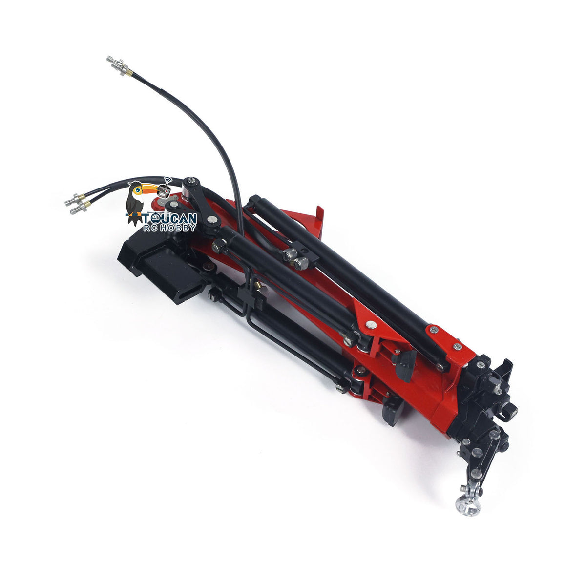 Begrenzt auf Lager, neuer Metall-Auslegerkran für 1/14 RC-Hydraulik-Muldenkipper, ferngesteuerter Kipper, Sattelzugmaschine, DIY-Modellfahrzeuge 770S R620 3363