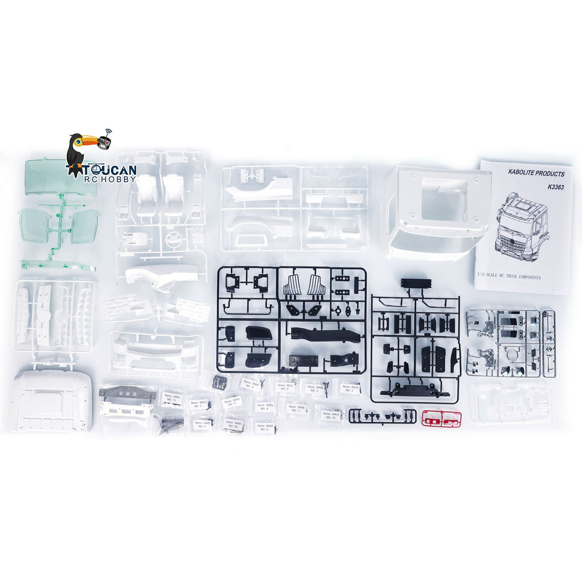 JXMODEL 1/14 Metall 6x4 RC Absetzkipper Muldenkipper Funkgesteuerter LKW Schwingarme Elektro Spielzeugauto Bausätze K3363 VL18U