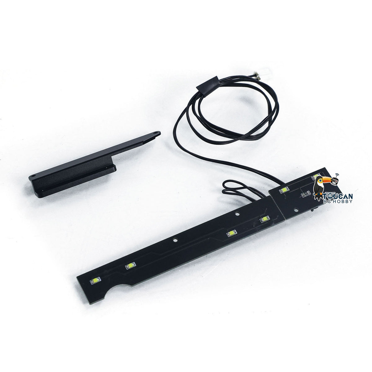 Capo-Scheinwerfer, LED-Spot-Lampe, Armaturenbrett-Licht, Hintergrund, LED-Lampe, Capo-Aufkleber für 1/8 RC Crawler Car U4 Queen CD1582X Modellteil