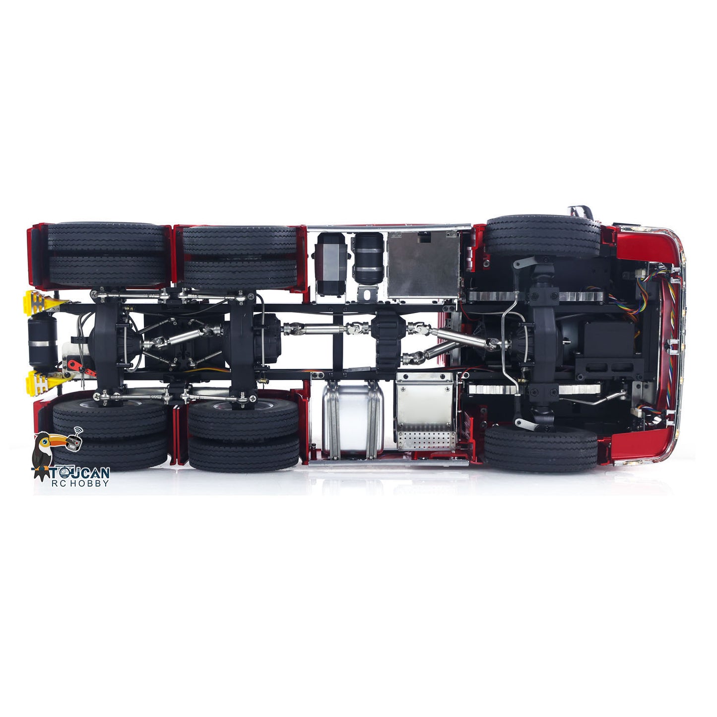 Fast Free Shipping KABOLITE 1/14 770S 100 RC Tractor Truck 6x6 Remote Control Lorry Car 2Speed Gearbox Differential Lock RTR Model