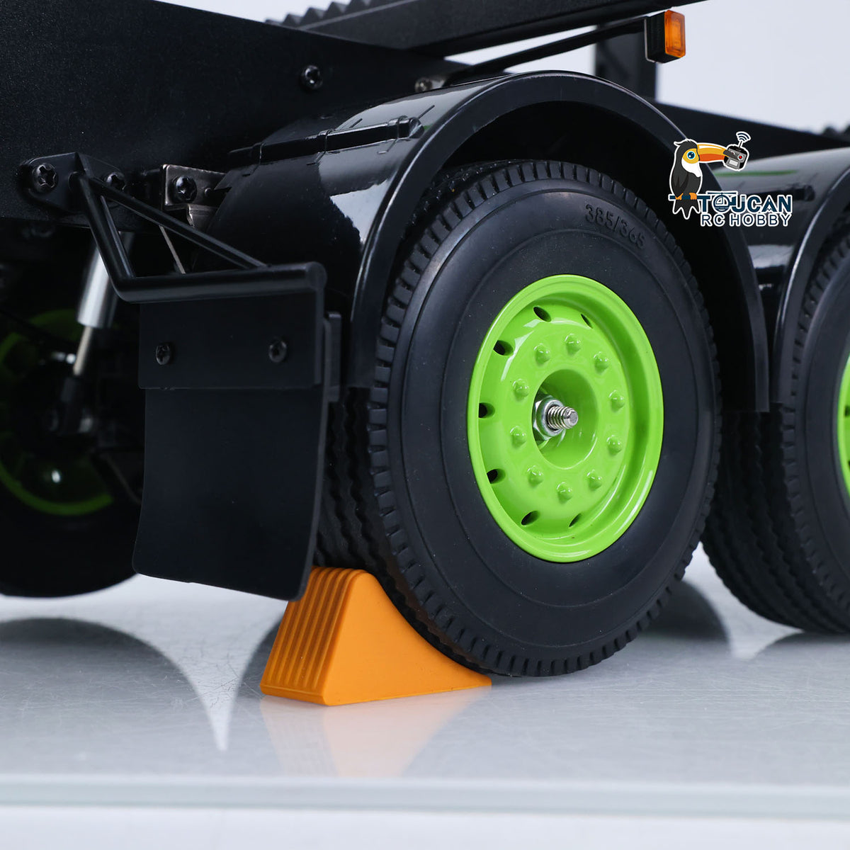 TOUCAN RC HOBBY 1/14 Finished Trailer for Logging Truck 1/14 Scale RC Tractor Model