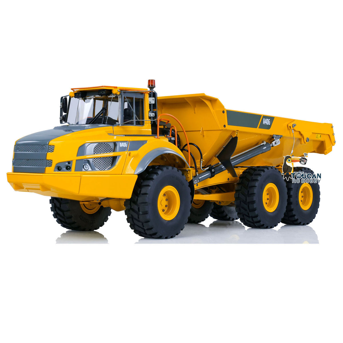 Double E A40G 1/16 Hydraulic RC Articulated Truck Metal RTR Dump