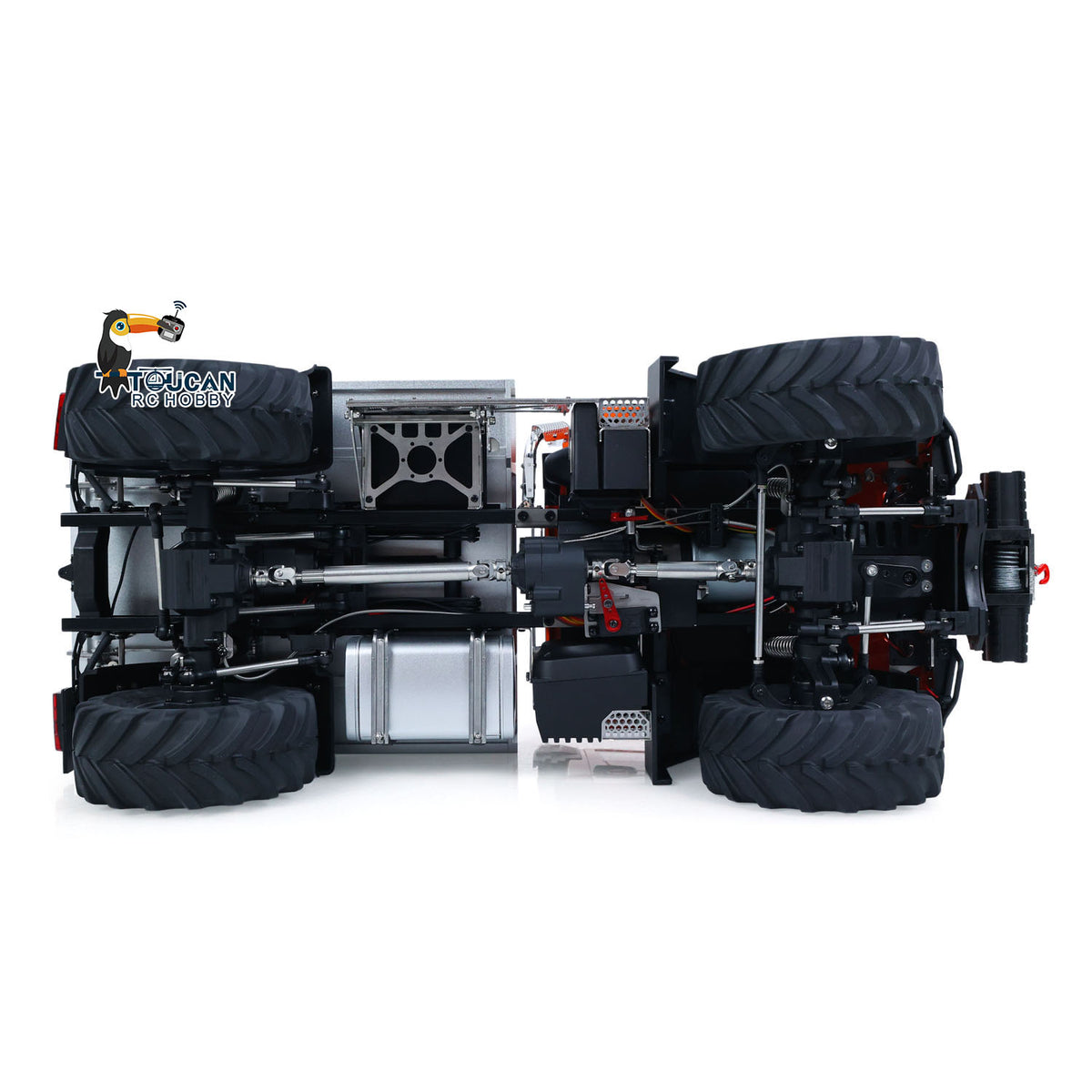 TOUCAN RC HOBBY Fast Free Shipping RTR 1/14 KABOLITE K5501 RC Off Road Car Dumper Model Radio Control All Terrain Vehicle Light Truck Axle Locks Electric Winch