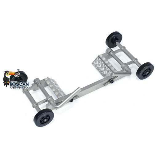 JDModel Auto Mover Metall für 1/14 RC Autos LKW Fernbedienung Fahrzeug Modell Teil