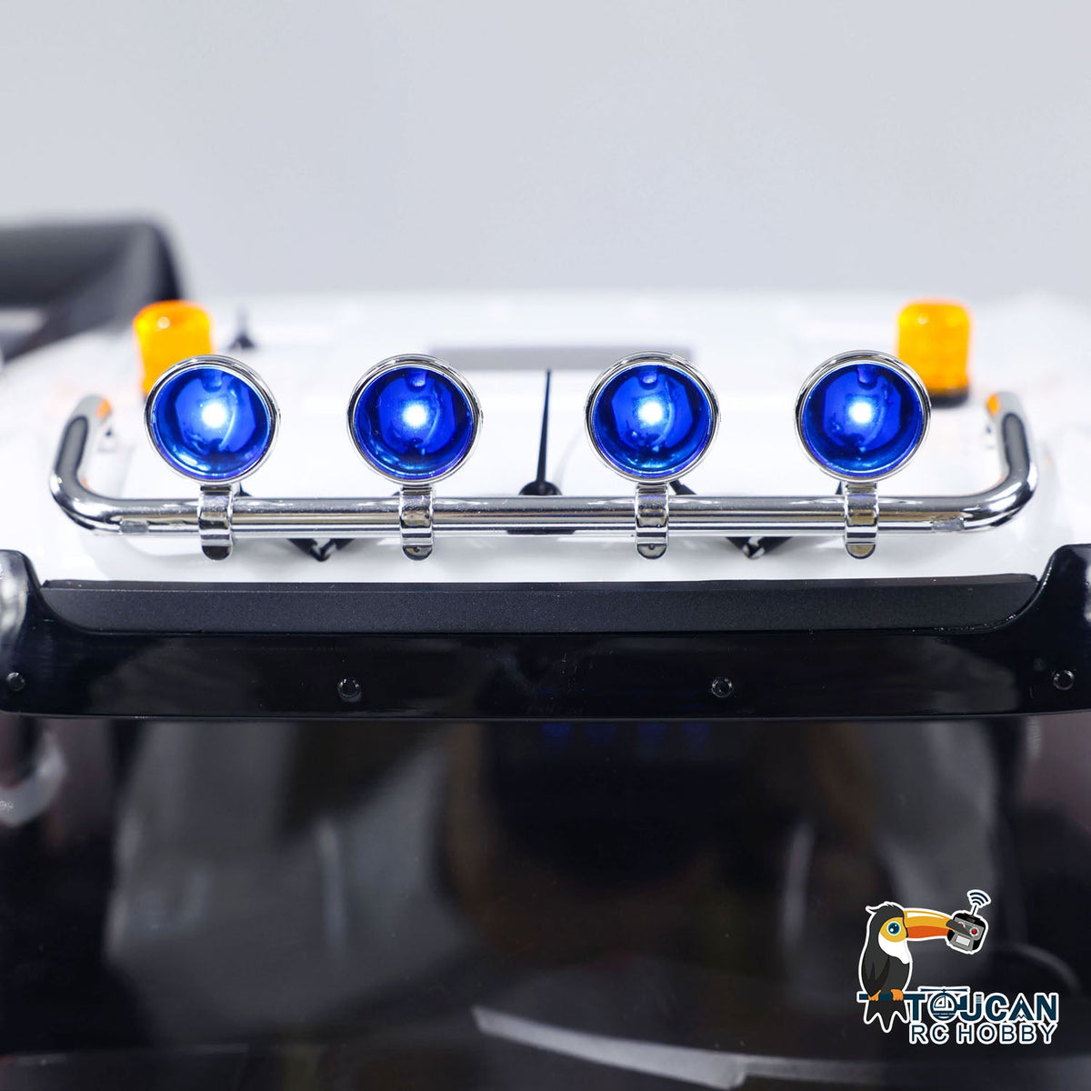 TOUCAN RC HOBBY 6x6 RC Tractor Truck 1/14 Radio Control Car Painted Assembled Metal Chassis
