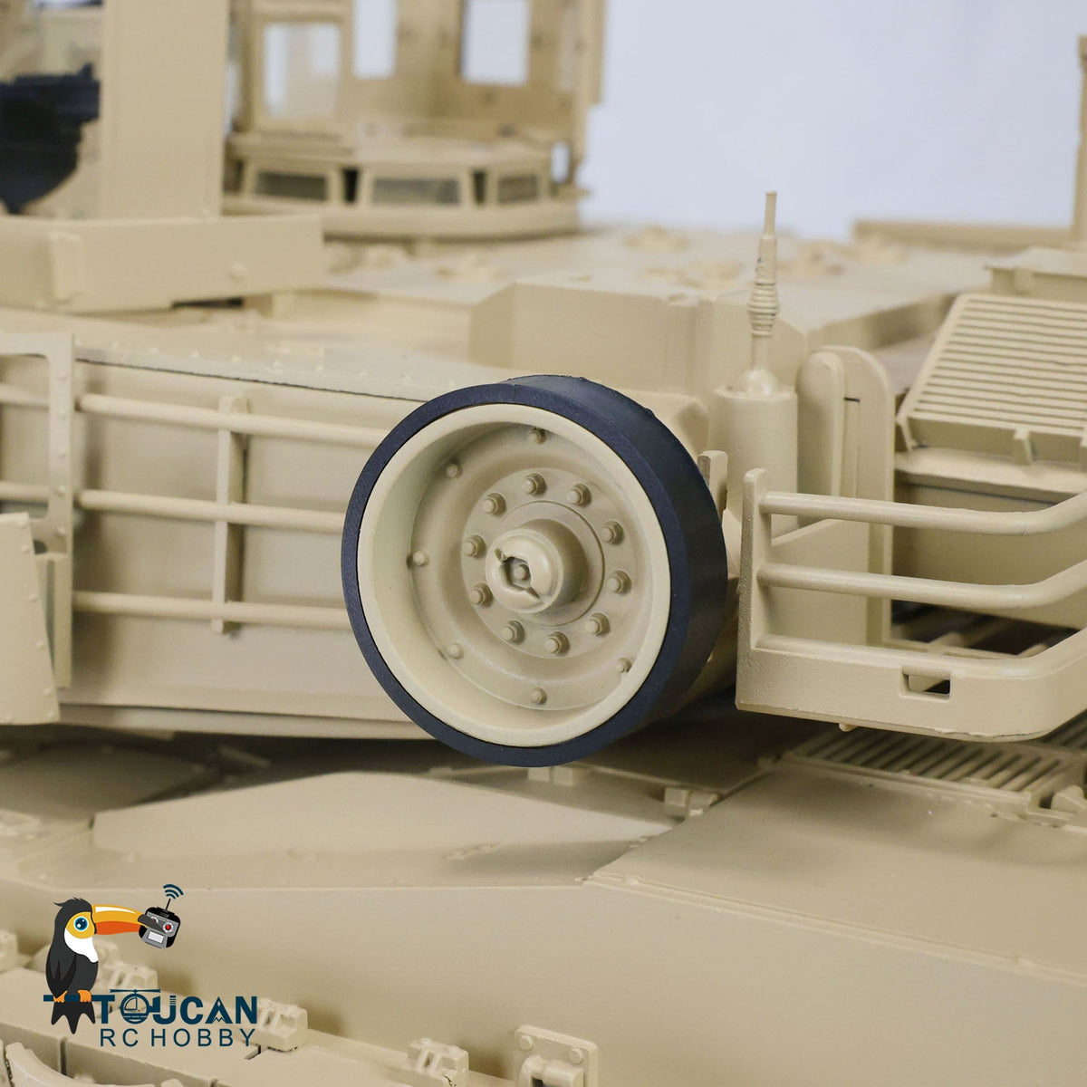 IN Stock Metal 1/16 Remote Control Military Abrams M1A2 TUSKII 3918 Tank With Dual Flow Rotating Gearbox Barrel Recoil Lifting System