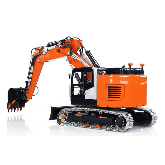 TOUCAN RC HOBBY LESU Aoue ET26L 1/14 Metal RC Excavator B0012 RTR Hydraulic Short Tail Tracked Digger Simulated GPS Light System FlySky PL18EV Controller