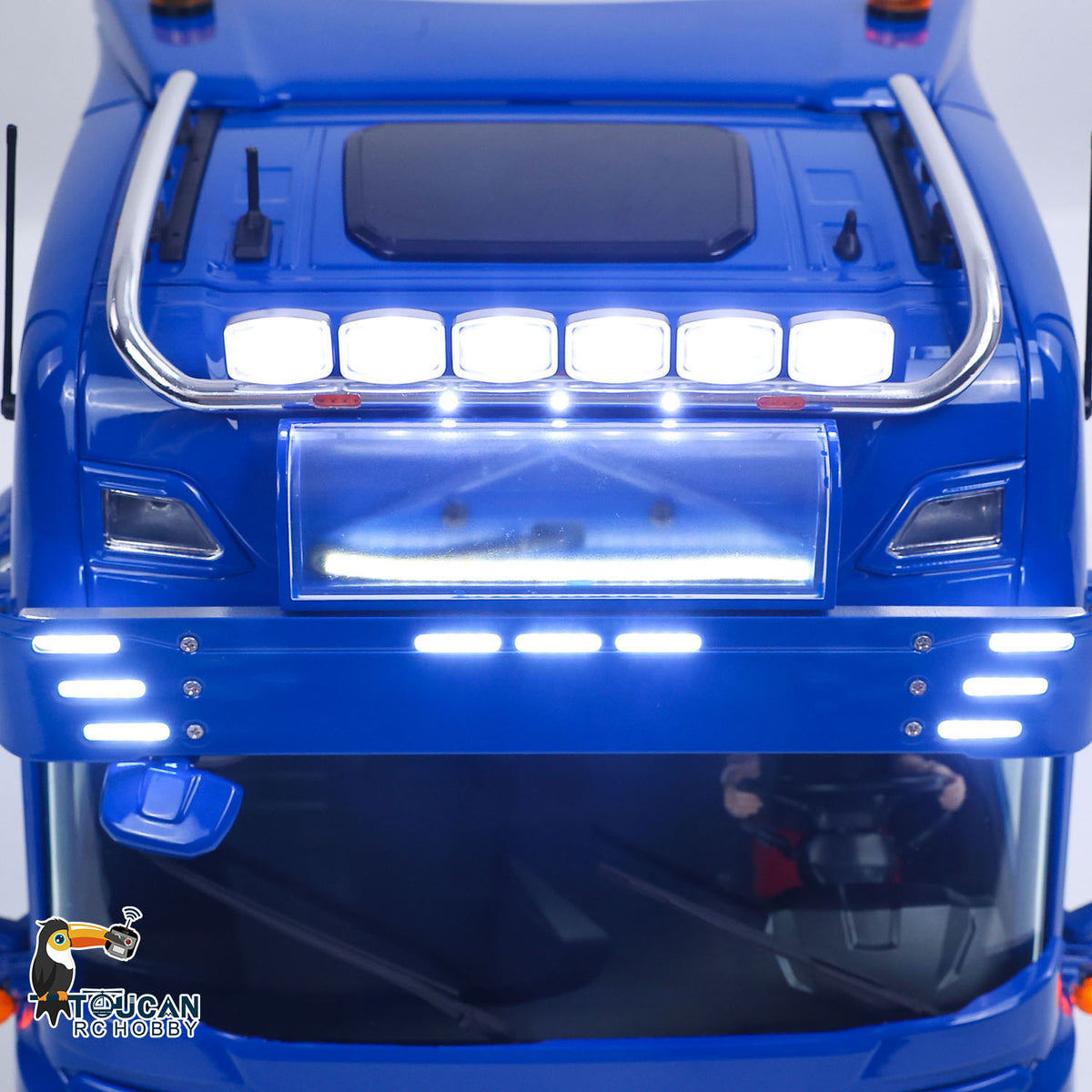 RTR Unitru 06 770S 1/14 Remote Control Tractor Truck 6X6 Metal Chassis 2Speed Gearbox Smoke Lights Sounds Brushless Motor ESC