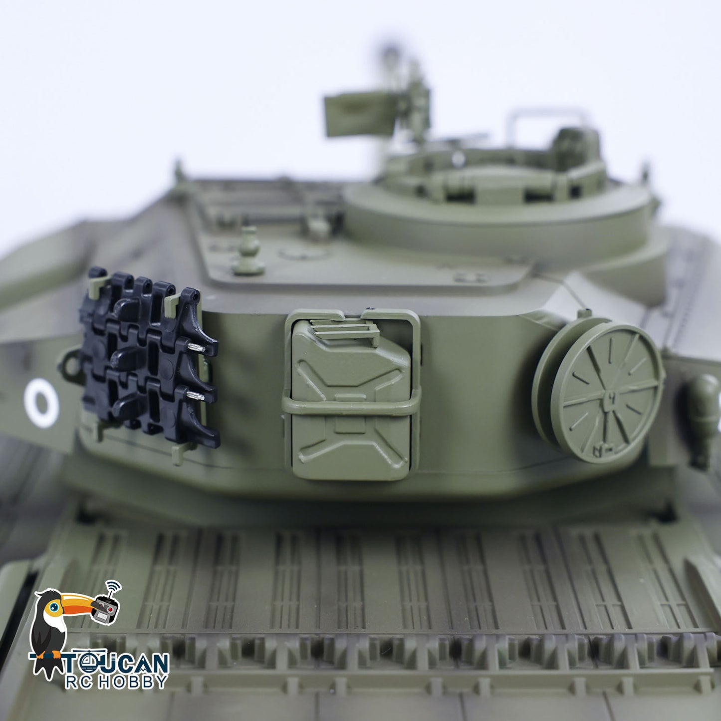 Tongde 1:16 RC Panzer Britischer Centurion MK5 BB und Infrarot-Kampfpanzer Metallketten Räder RTR-Modell Laufrückstoß
