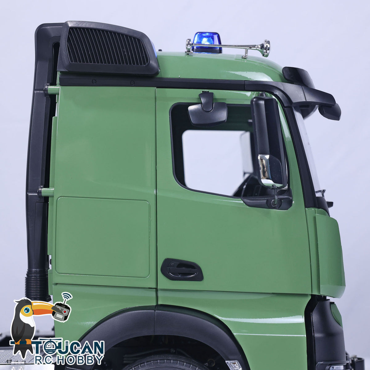 TOUCAN RC HOBBY Painted Assembled 1/14 RC Tractor 6x6 Truck Metal Chassis Remote Control 1851 3363 Cars Lights Sounds