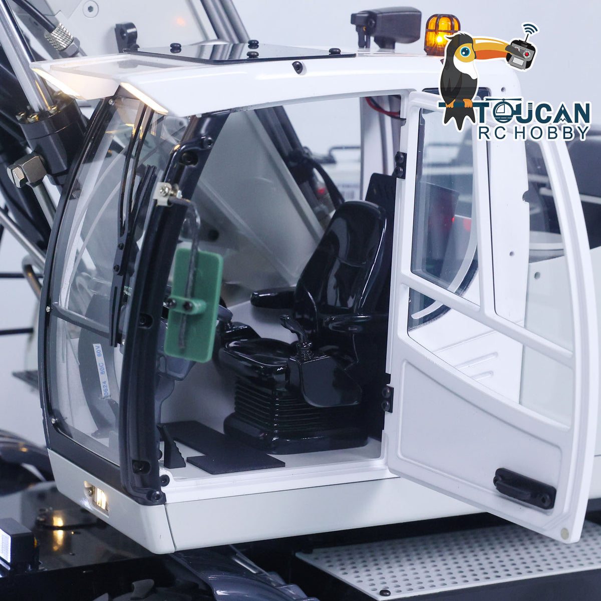 TOUCAN RC HOBBY MTM 946-3 Metal 1/14 RC Hydraulic Excavator Radio Control Digger 8-ways Reserving Valves for Model Enthusiasts