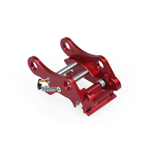 TOUCAN RC HOBBY Metal Manual Quick Release Coupler Bucket Upgrade Parts Hydraulic System Pump Reversing Valve Cylinder for 1:14 RC Hydraulic 3 Arms Excavator EC160E