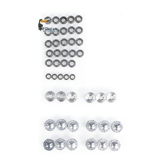 TOUCAN RC HOBBY Metal Suspensions Road Wheels for 1/16 Henglong RC Military Tank 3938 3939 Russian T90 T72 Remote Control Military Vehicle Model