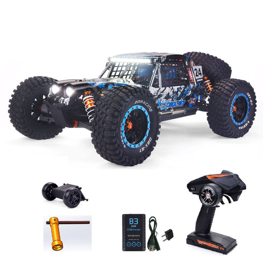 TOUCAN RC HOBBY ZD Racing 1/7 DBX07 4WD RC Desert Buggy Electric Remote Control Off Road Car High Speed 4082 Brushless Motor Wheelie Bar