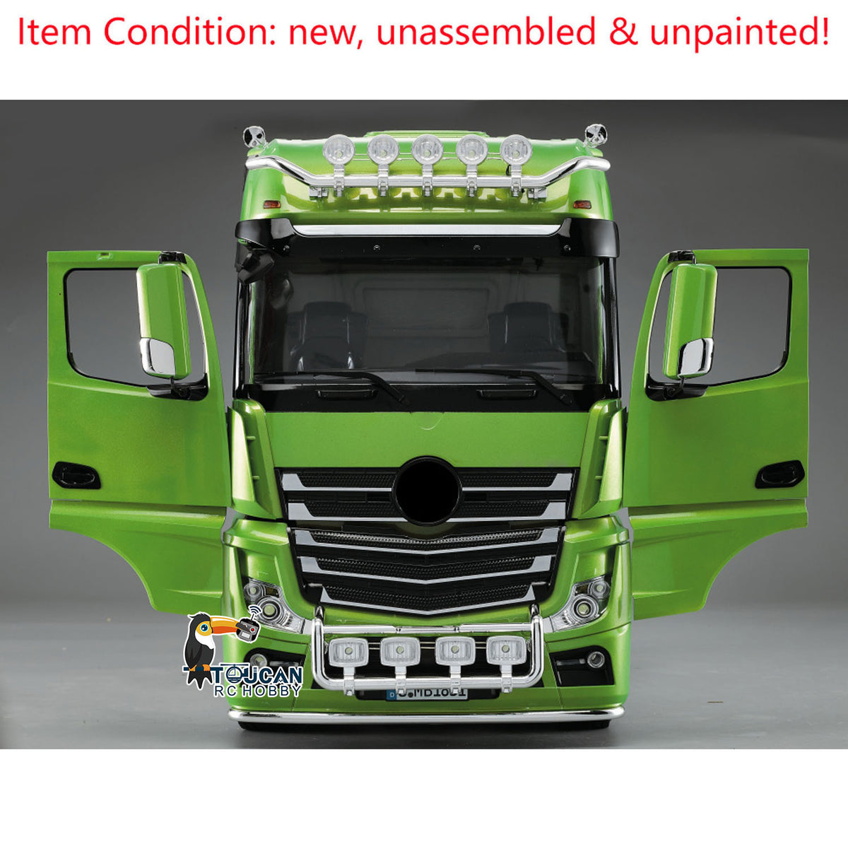 Toucanrc 1/14 3363 6x4 KIT Modell 540 Motor Traktor Lkw 3 Achsen für Fernbedienung TAMIYA Fahrzeuge