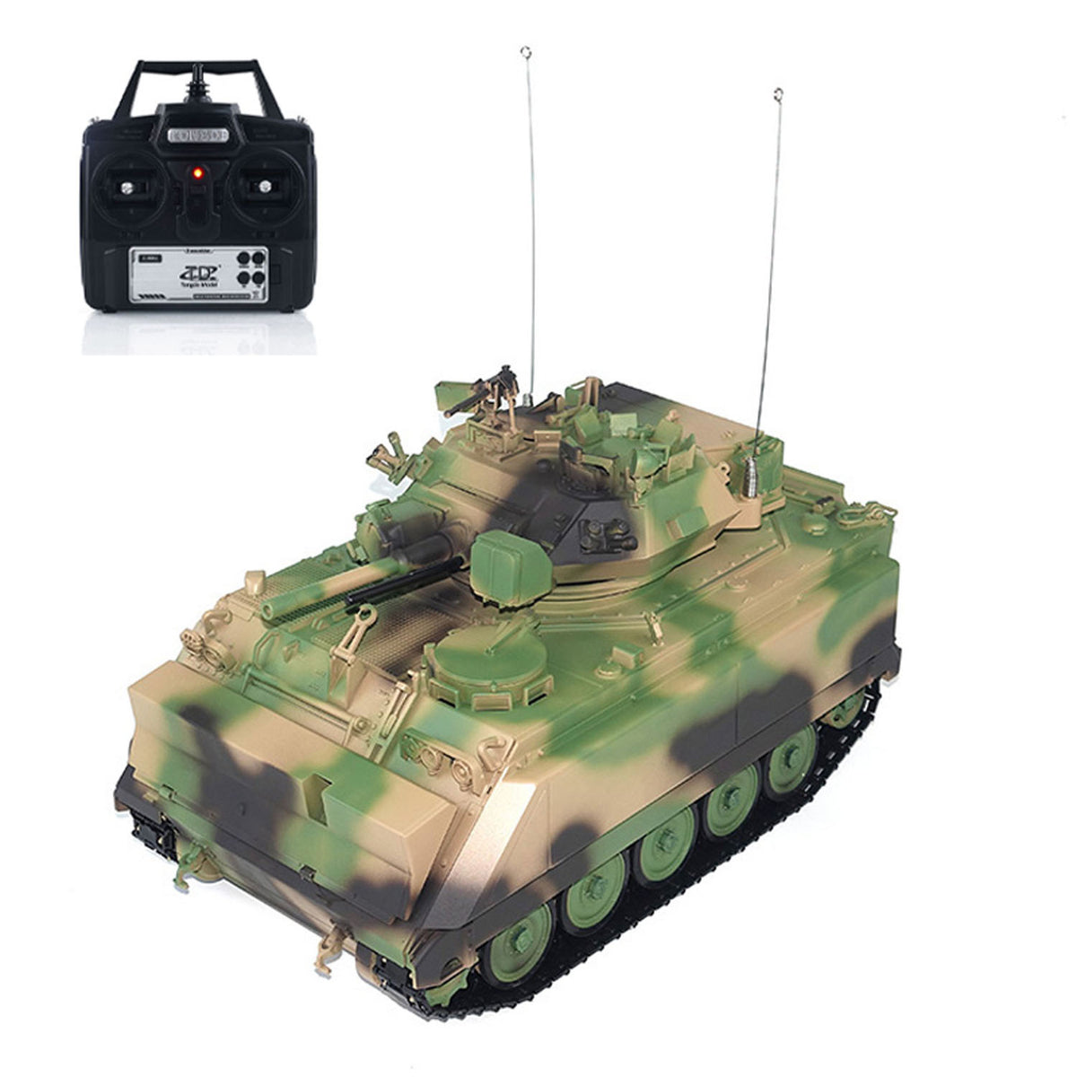 Système de conduite double courant pour réservoirs Tongde 1/16 RC M1A2 Système de conduite double courant pour réservoirs Tongde 1/16 RC M1A2