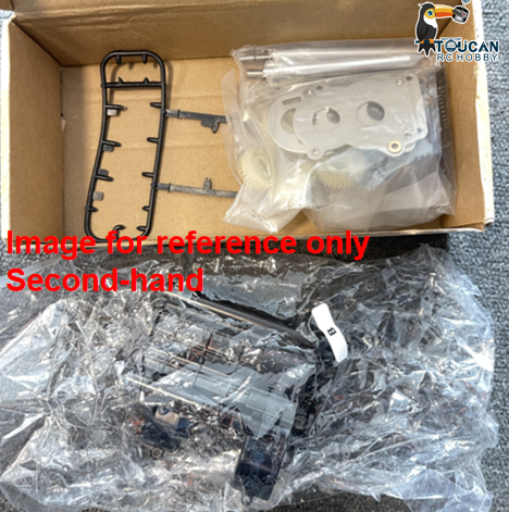Fast Free Shipping Second Hand UK Stock TOUCAN RC Model 1/14 Plastic Gearbox Part for DIY Tractor Truck Car