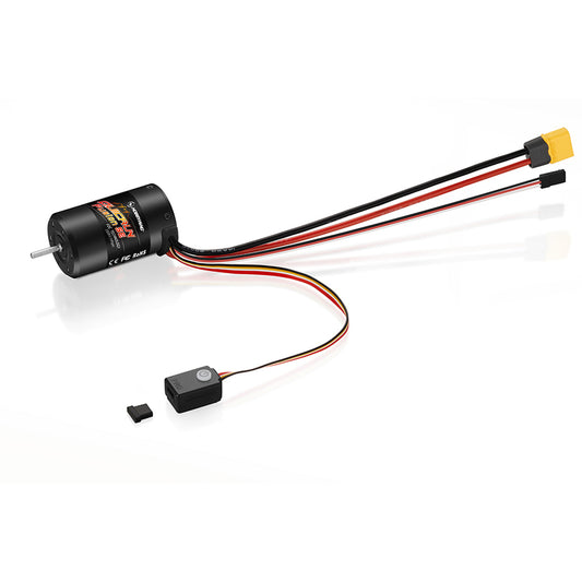 TOUCAN RC HOBBY Hobbywing 2 in 1 Motor ESC Brushless 1200KV for 1/10 RC Crawler Car 1/14 Radio Control Truck Construction Vehicle DIY Parts