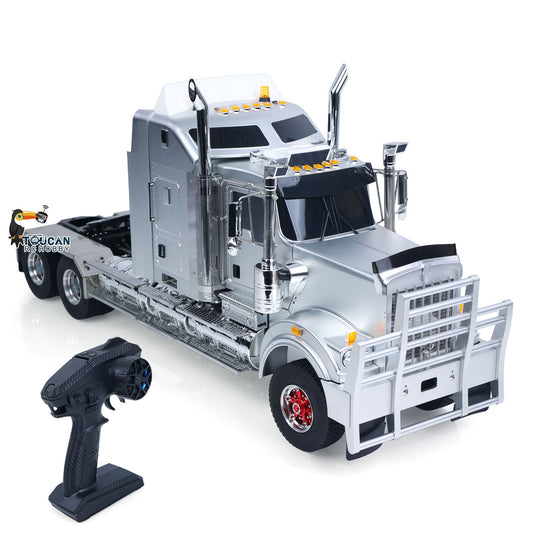 In Stock TOUCAN RC HOBBY JDM 518K C509 6x4 1/14 Metal Remote Control Tractor Truck 2 Speed Gearbox RC Lorry Car Motor ESC Light Sound System RTR Model