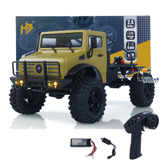TOUCAN RC HOBBY CR18P V3 THunter 1/18 RC Climbing Car 2.4G Wireless Control 4WD Rock Crawler Car Hobbywing Brushless Motor ESC RTR LED Lights