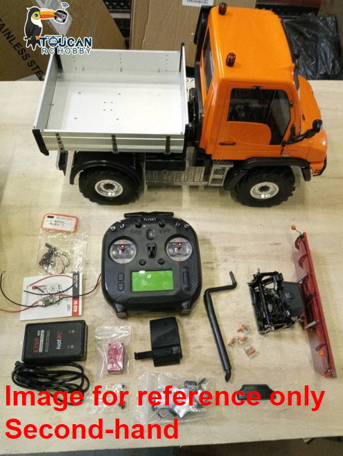 Fast Free Shipping Second Hand EU Stock 1/10 U423 4X4 Hydraulic RC Off-road Vehicles Remote Control Rock Crawler Car