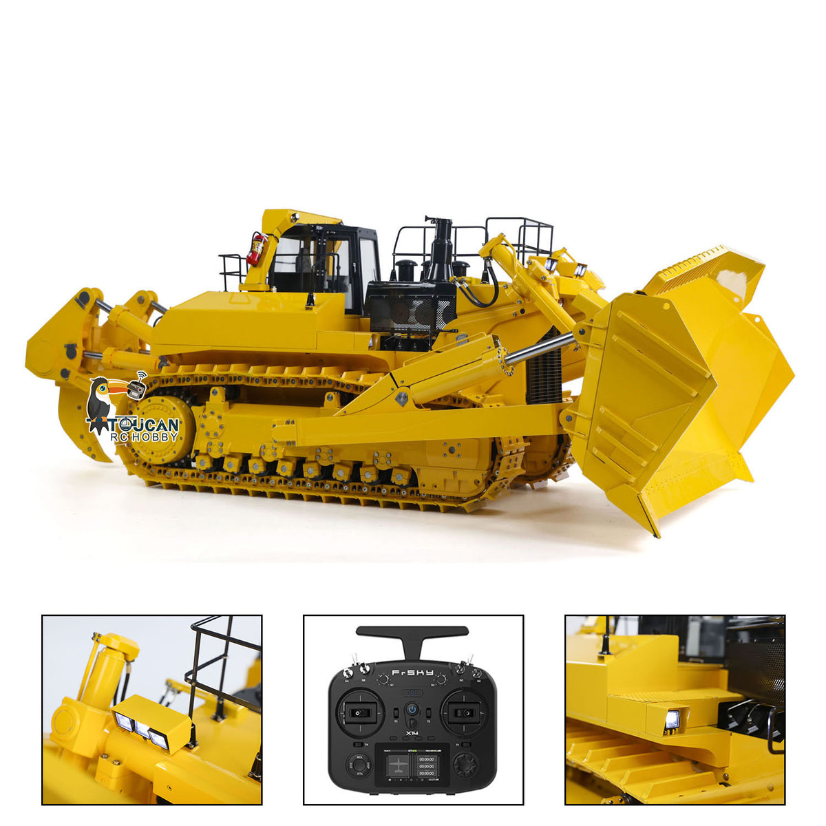 1/14 JDM Model D575 Heavy Hydraulic Bulldozer 575 Painted