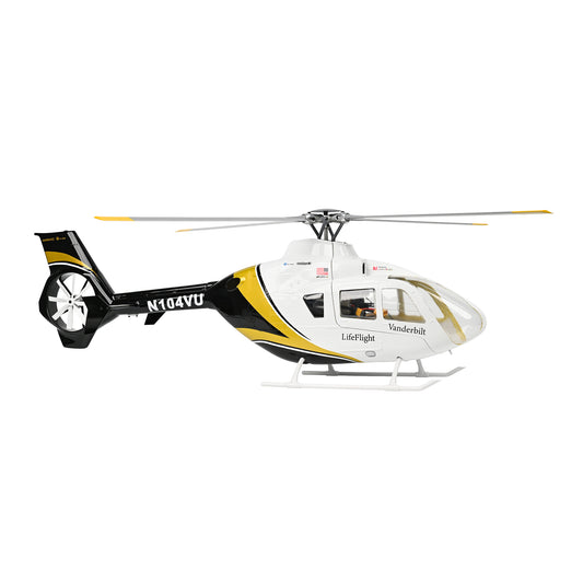 TOUCAN RC HOBBY FLYWING EC 135 6CH Radio Control Helicopter Dual Brushless Motors CNC Metal 4 Blade One Key Return Beidou Positioning RTF