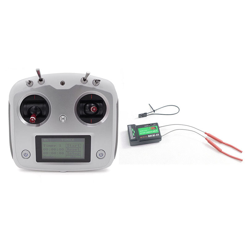 TOUCAN RC HOBBY i6S 10CH Remote Control 2.4GHz Transmitter iA6B iA10B Receiver Radio Ssytem RC Glider Model Full Touchscreen Interface