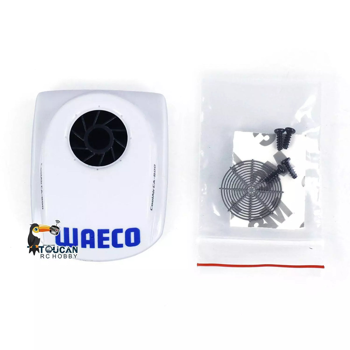 TOUCAN RC HOBBY Spare Part Plastic Roof Air Conditioner A Suitable for 1/14 RC Tractor Truck Radio Controlled Cars