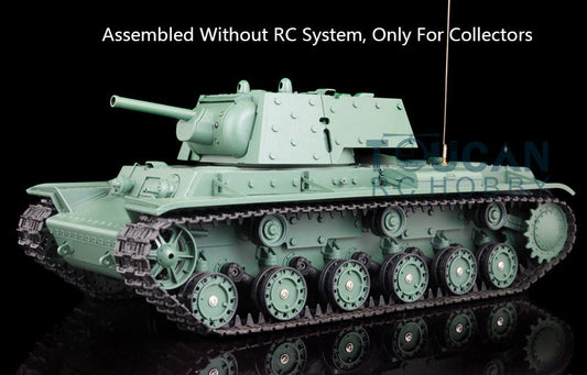 TOUCAN RC HOBBY Henglong 1/16 Plastic Soviet KV-1 Static Tank 3878 Ornament Model Without Electronic System